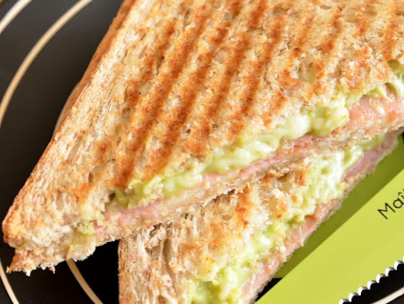 Recette - Le croque jambon / avocat - Little Urban