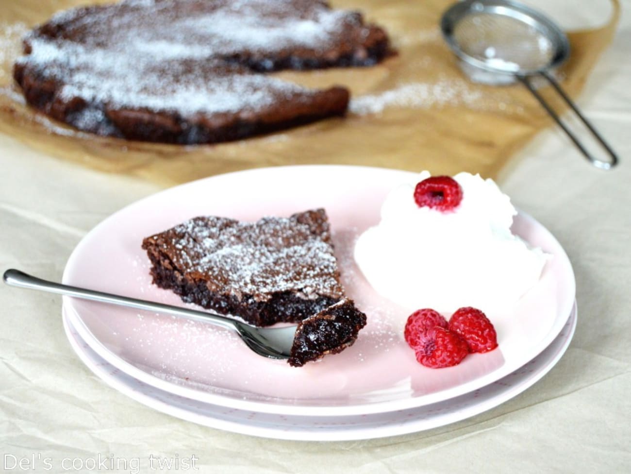 Cake aux pépites de chocolat - Del's cooking twist