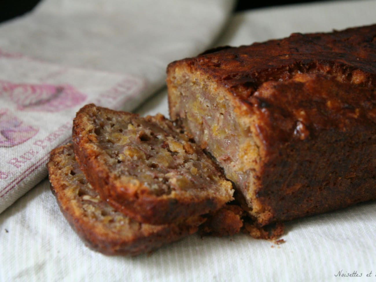 Crisp cake bananes noix canelle - Recette Cookeo