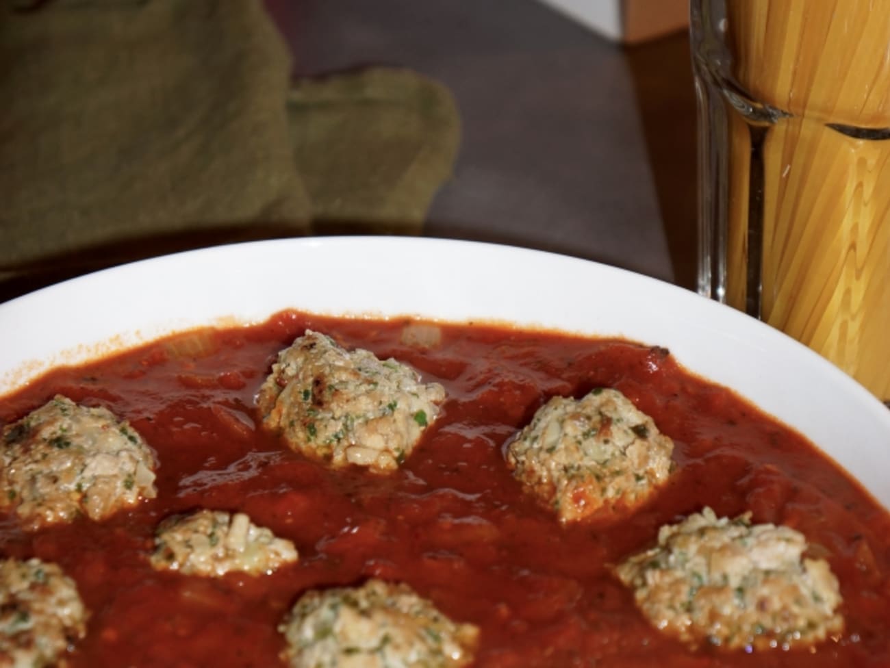 Recette Spaghetti et boulettes de veau, sauce tomate et basilic