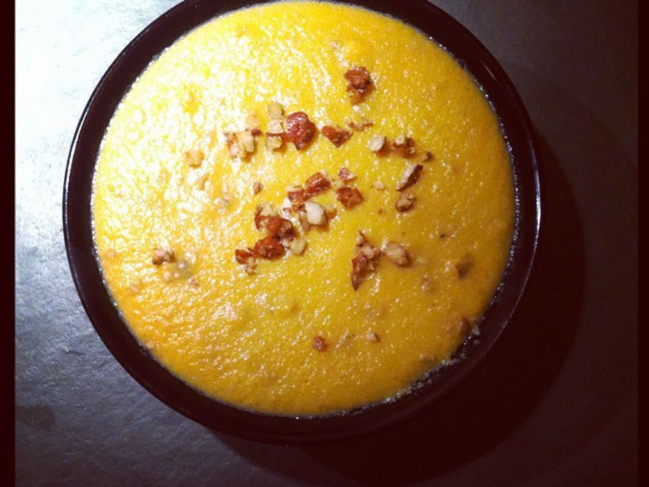 Compote de kakis aux amandes Recette par Cuivre & Cumin