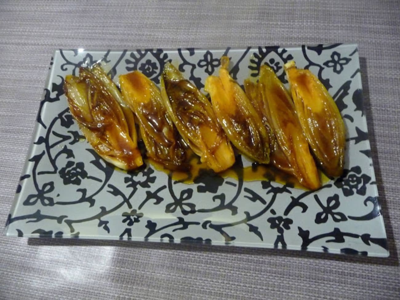 Recette Endives caramélisées a l'orange et autres recettes Chefclub daily