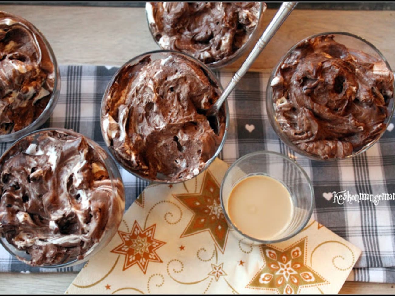 Recettes de Baileys et de chocolat