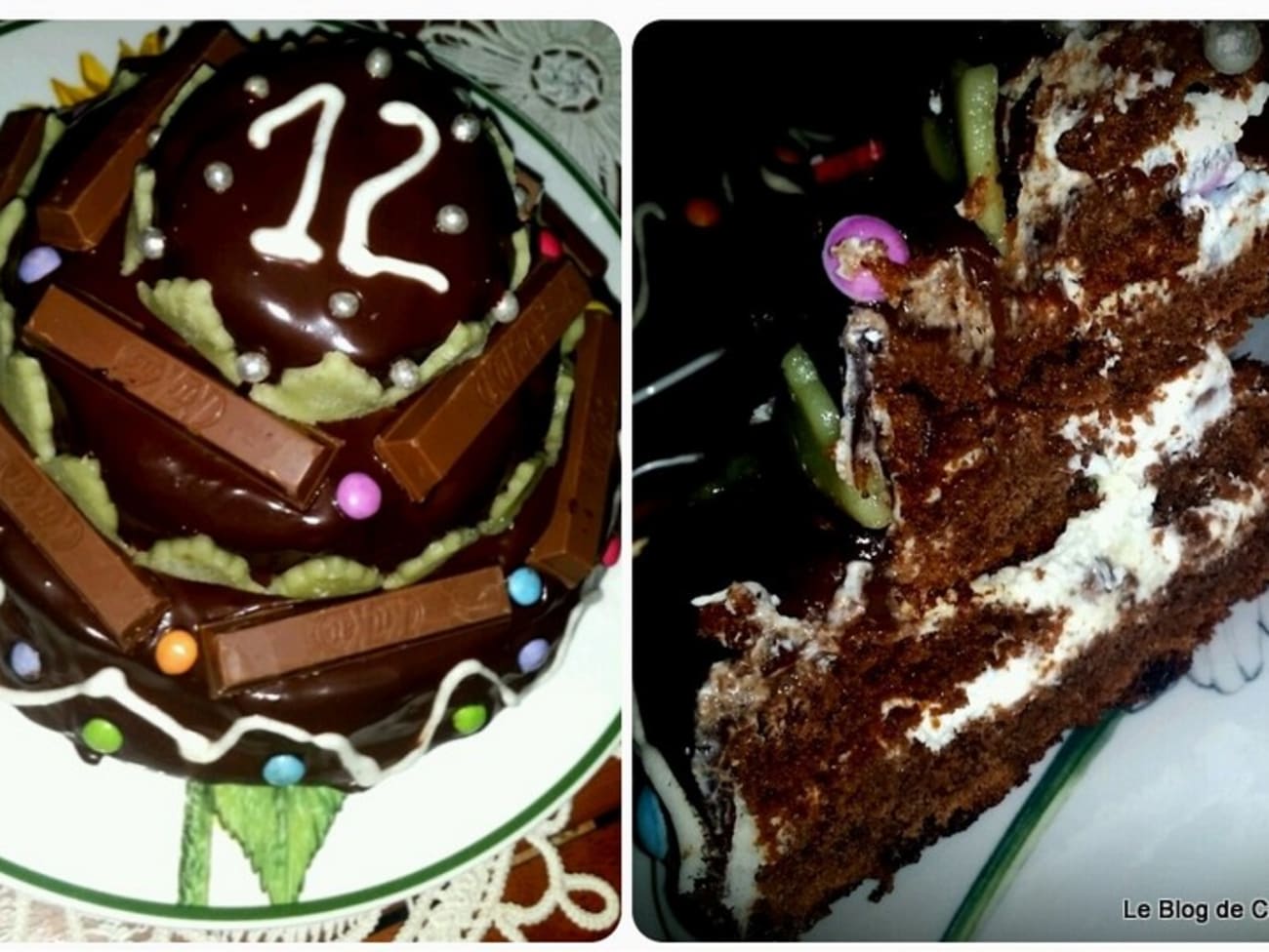 Gâteau d'anniversaire au chocolat Peppa Pig - Amandine Cooking