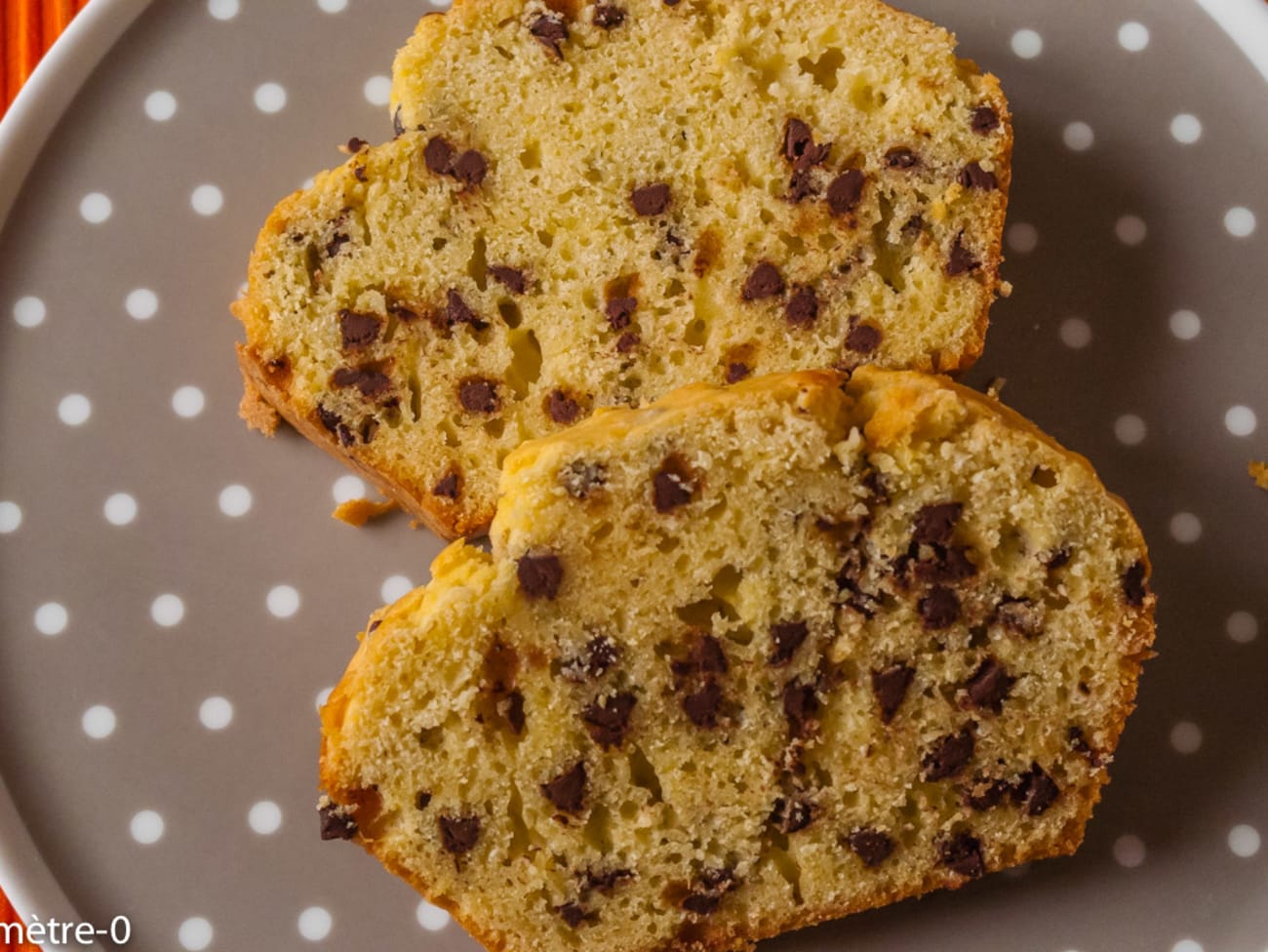 Gâteau moelleux aux pépites de chocolat