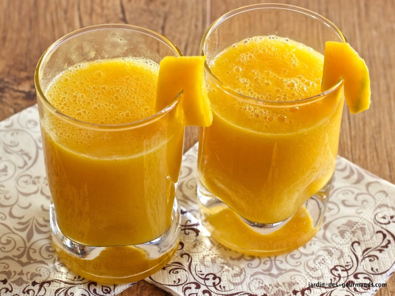 Smoothie Ricoré au lait : mangue et fleur d'oranger - Recette