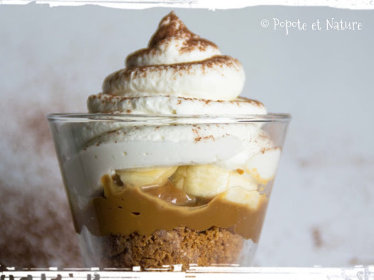 Verrine au dulce de leche et fromage