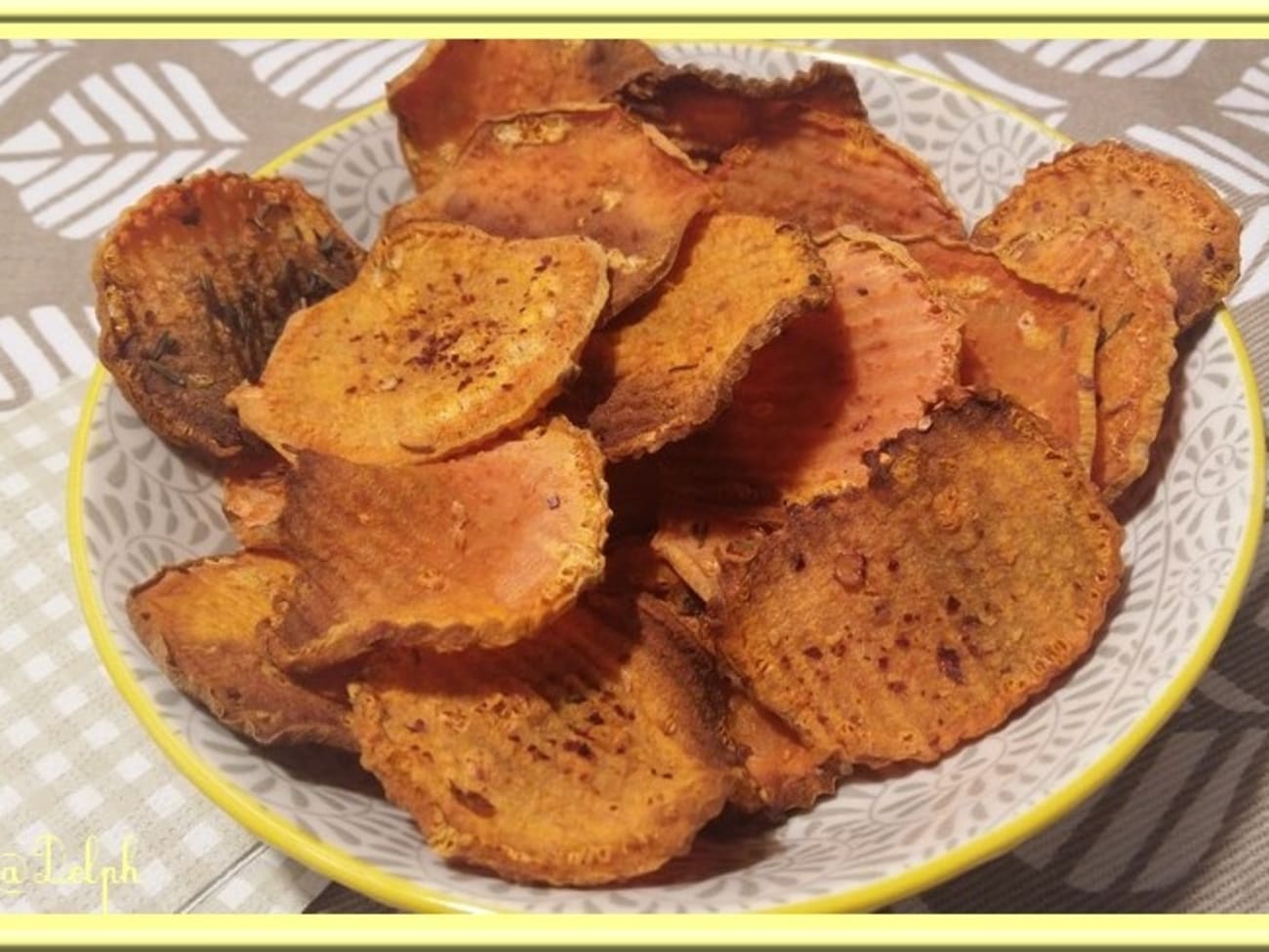 Chips de patates douces