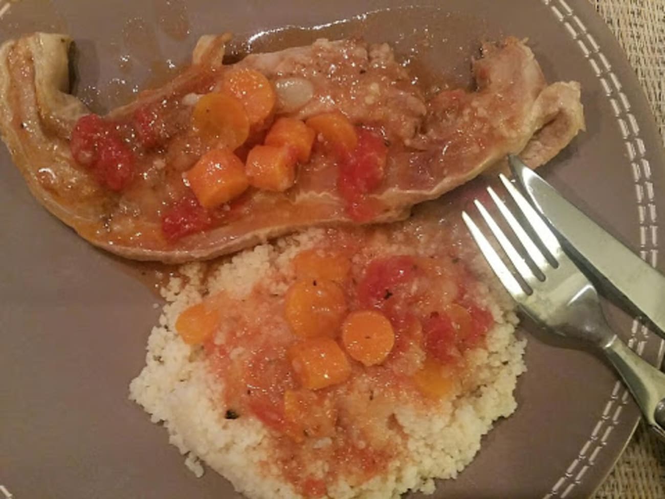 Tendrons de Veau aux petites carottes - Recette par Espèce de Cake