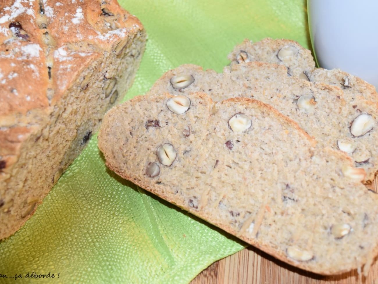 Pain de mie complet - Mamança déborde