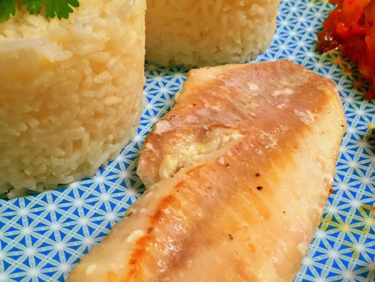 Recette de Riz Rouge au poisson