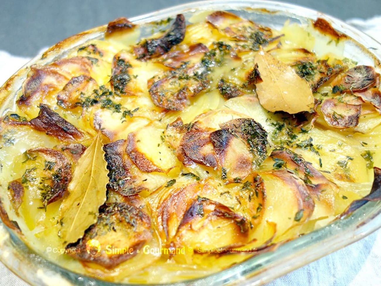 Recette Pomme de terre boulangère