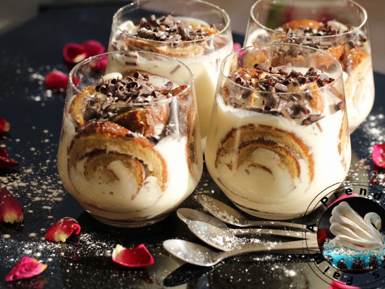 Gâteau Roulé de Tiramisù - Desserts gourmands