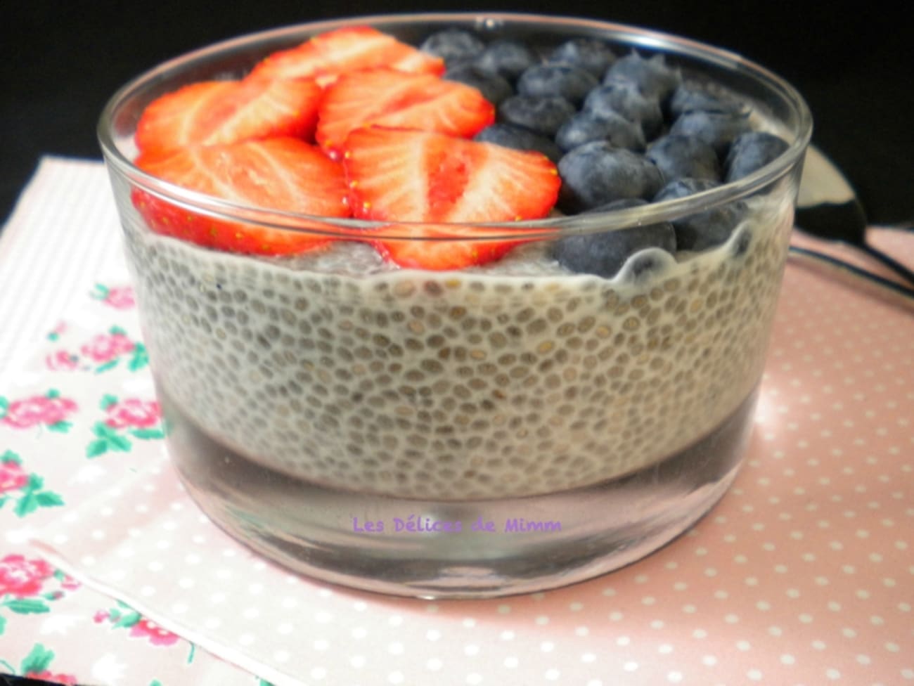 Pudding aux graines de chia healthy - Sainplement Healthy