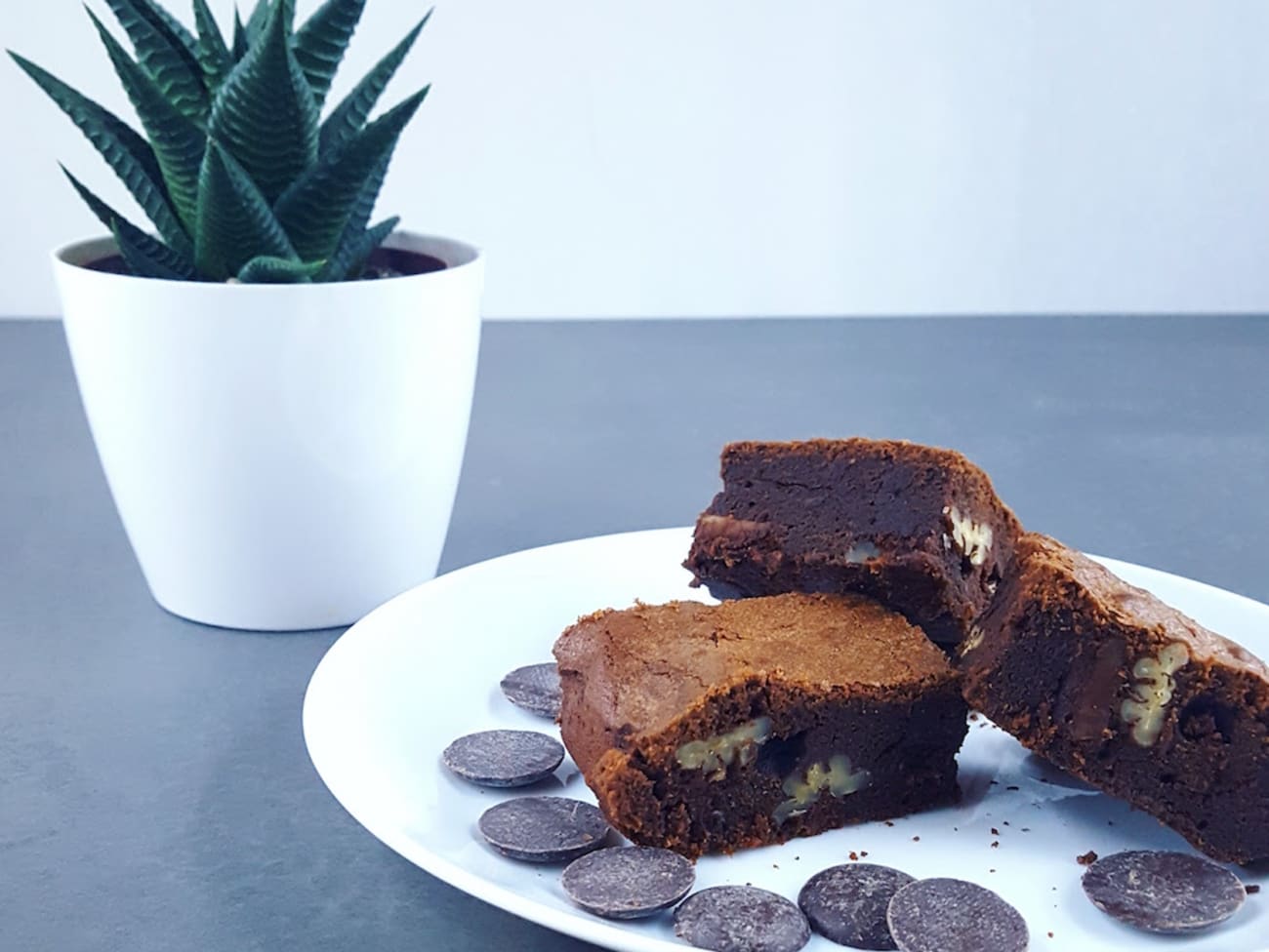 Brownie sans gluten Recette par La cerise sur lemaillot