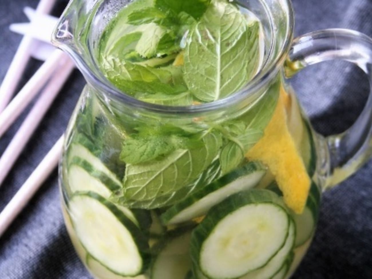 Eau Concombre Citron Menthe Pour Maigrir