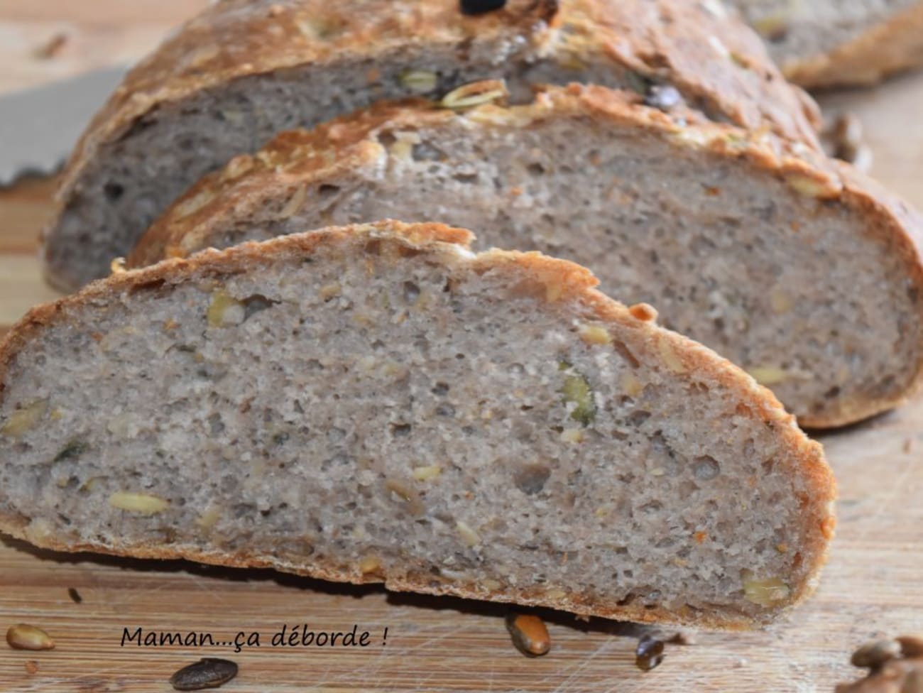 Pain de mie complet - Mamança déborde