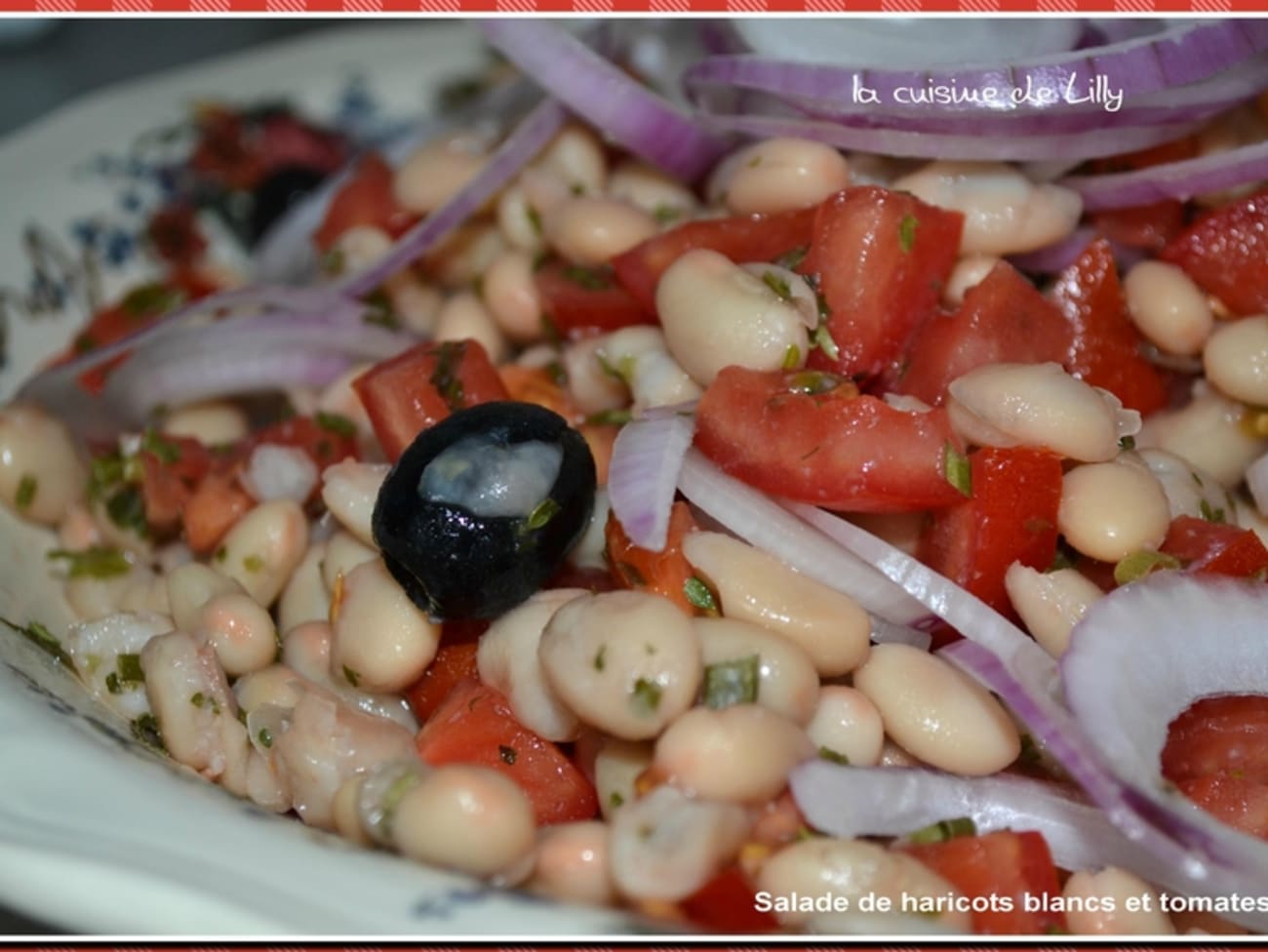 Salade de haricots blancs et tomates à l'italienne - Cookidoo