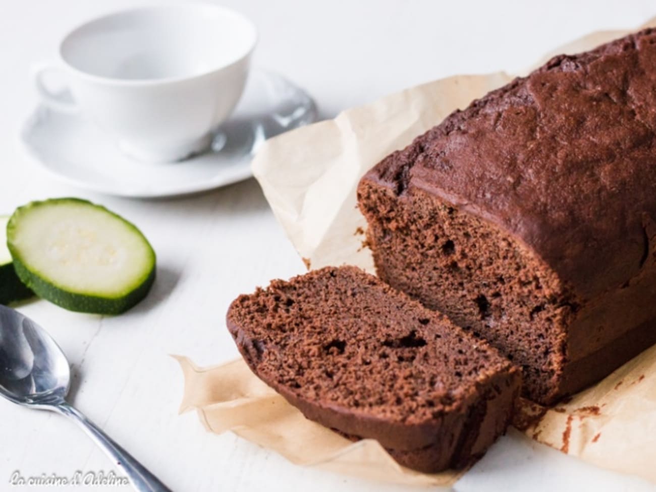 Gâteau Chocolat Courgette Fondant (Sans Beurre) - Lilie Bakery