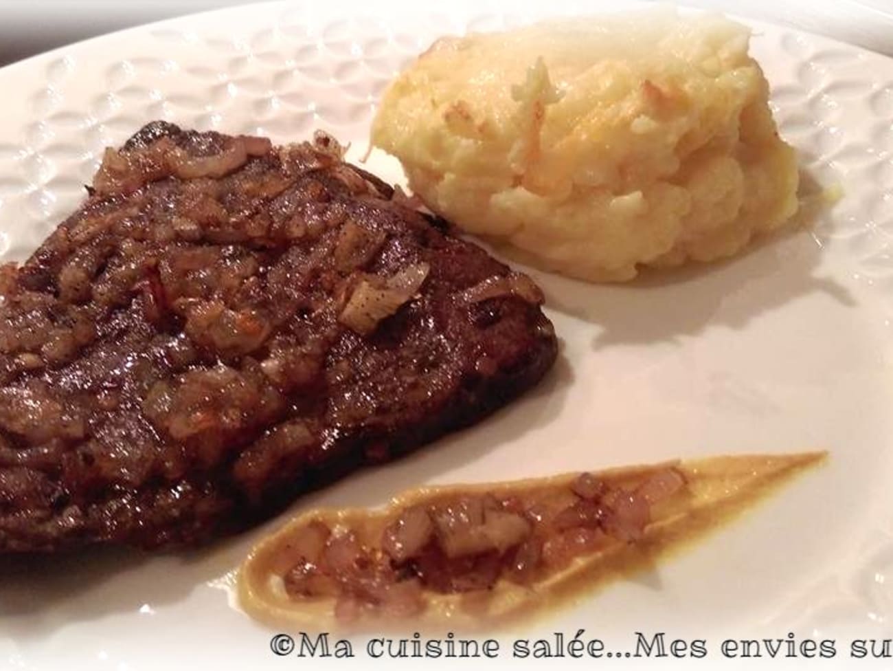 Écrasé de pommes de terre au camembert