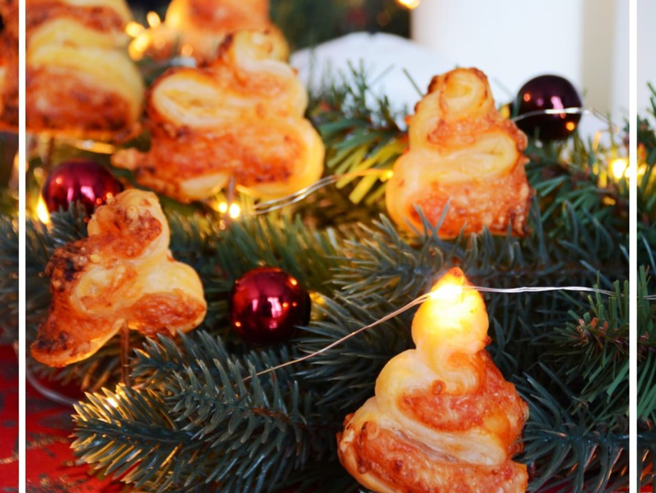 Des petits feuilletés en forme de sapin pour l'apéro - Recette par Par  amour des bonnes choses