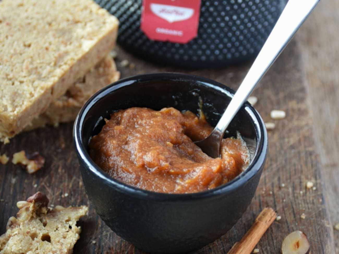 Compote de pomme aux pruneaux, à l'orange et à la cannelle Recette