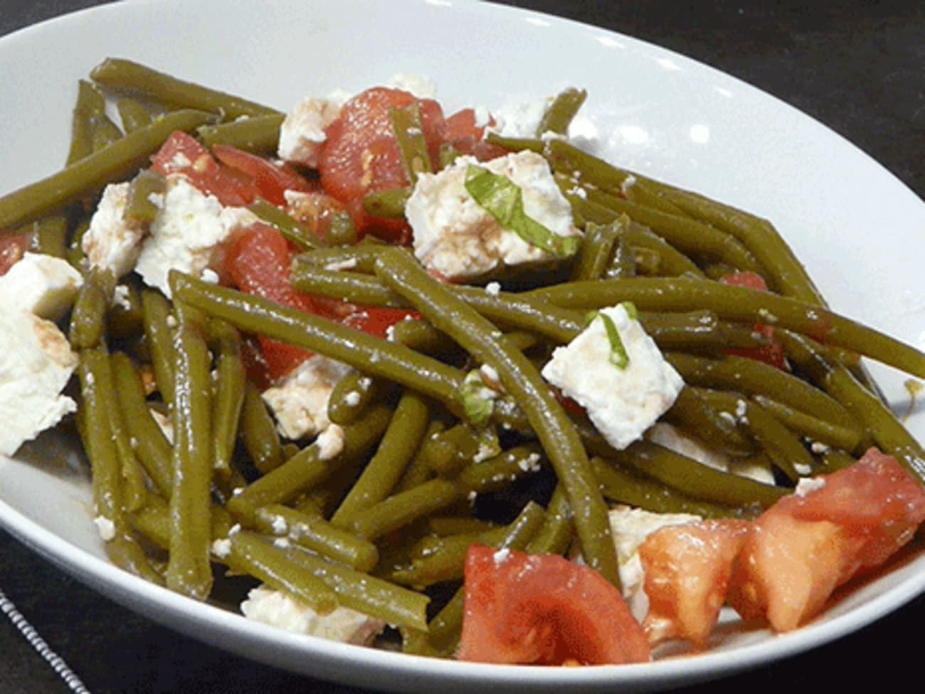 Recette Haricots verts et tomates séchées au bacon et autres recettes  Chefclub daily