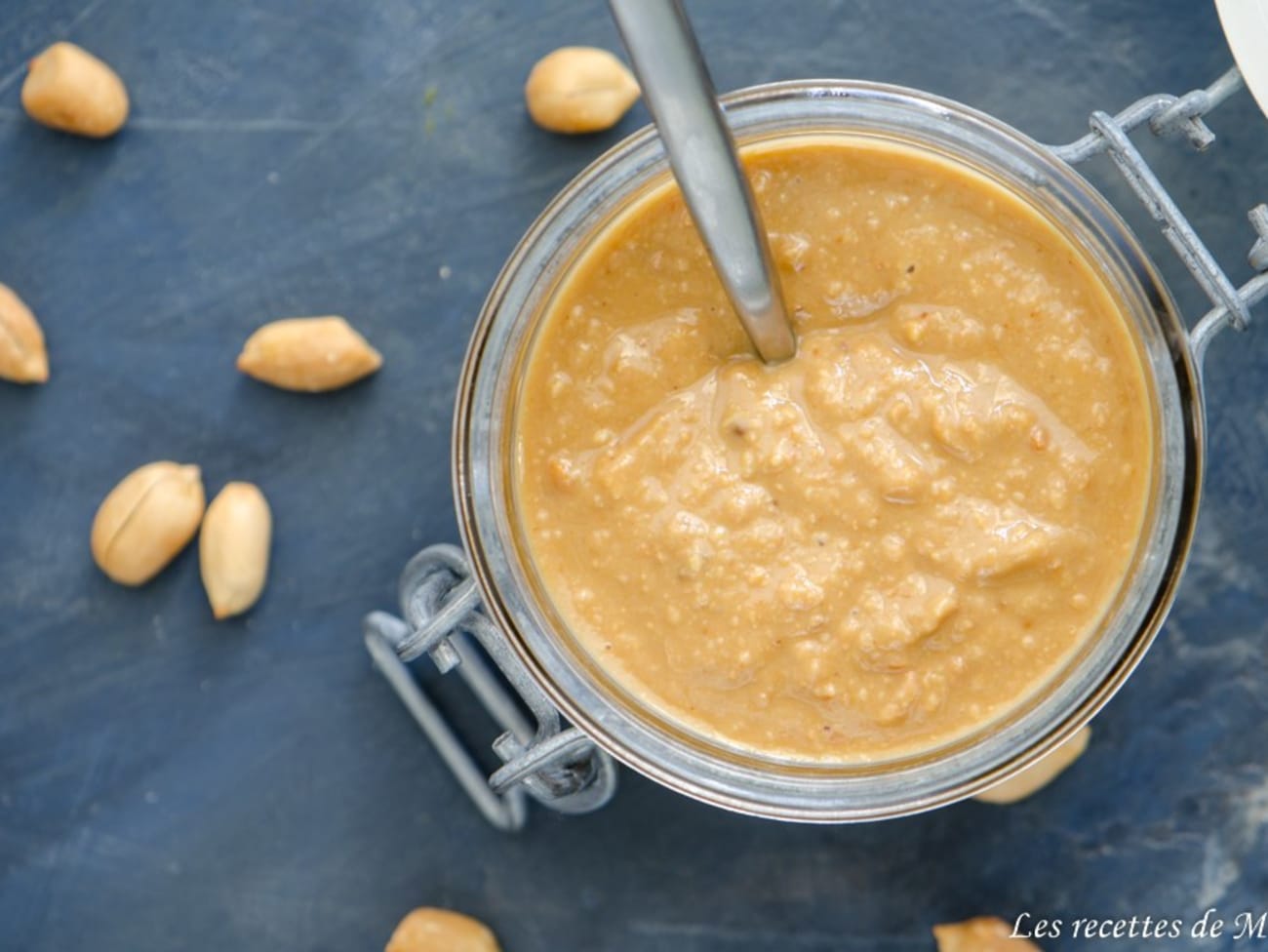 Beurre de cacahuètes crunchy maison - Recette par Les recettes de Mélanie