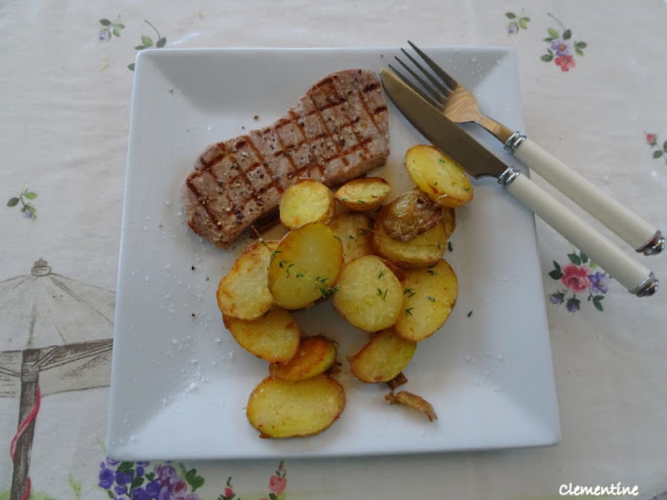 Pommes de terre à la graisse de canard