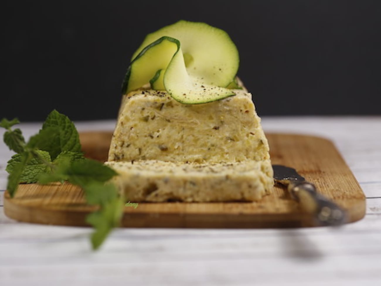Terrine de courgettes au fromage blanc à la menthe Recette par épicétout