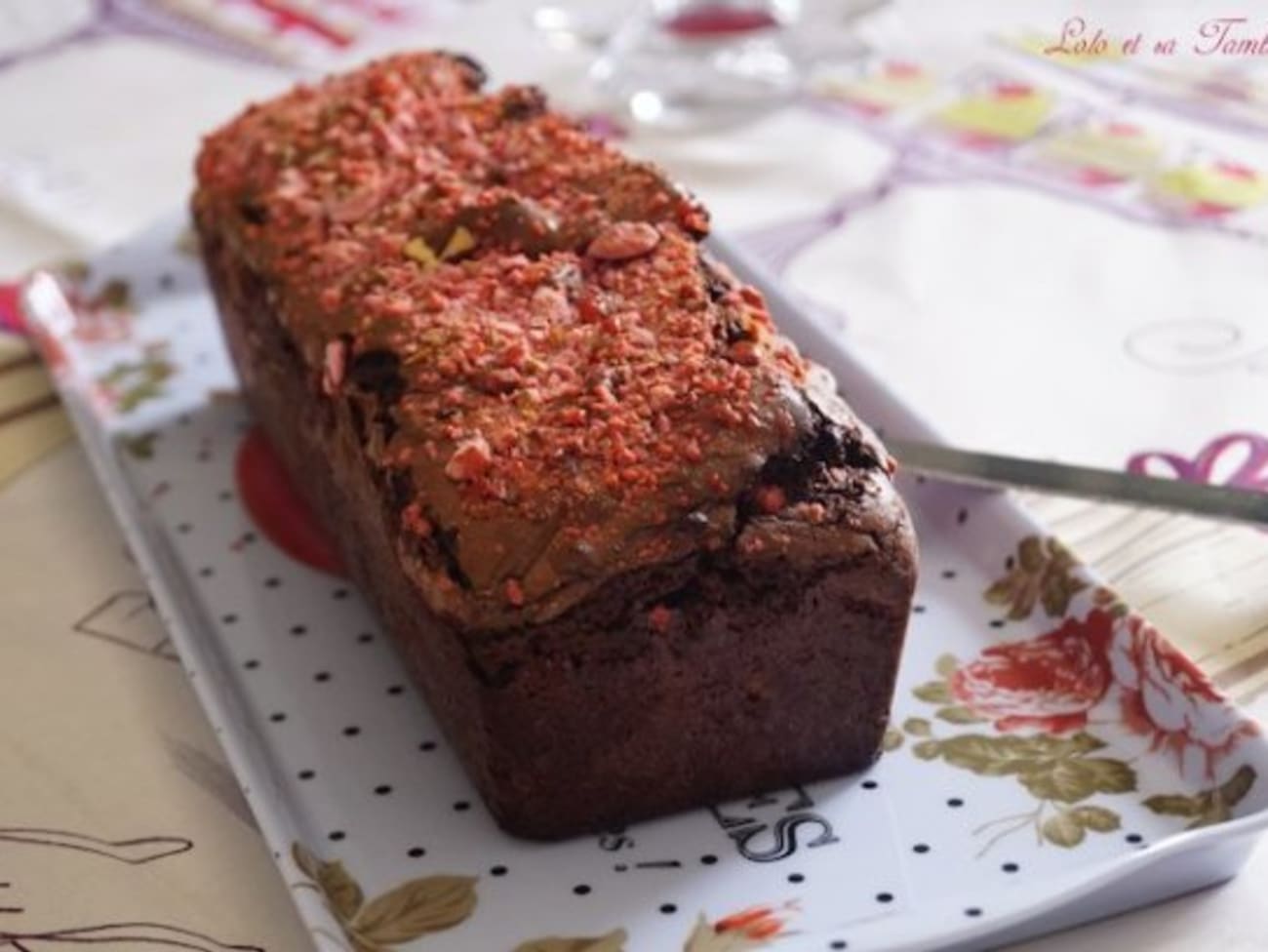 Recette Cake aux pralines roses et autres recettes Chefclub daily