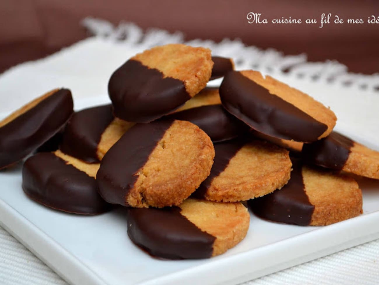 Recette de biscuits sablés