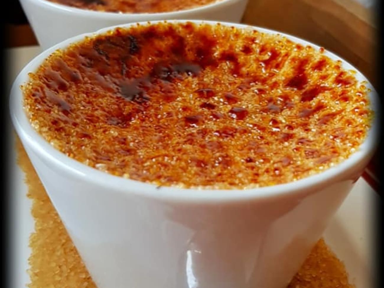 Crème brûlée au lait concentré non sucré - Recette par Une Petite Faim