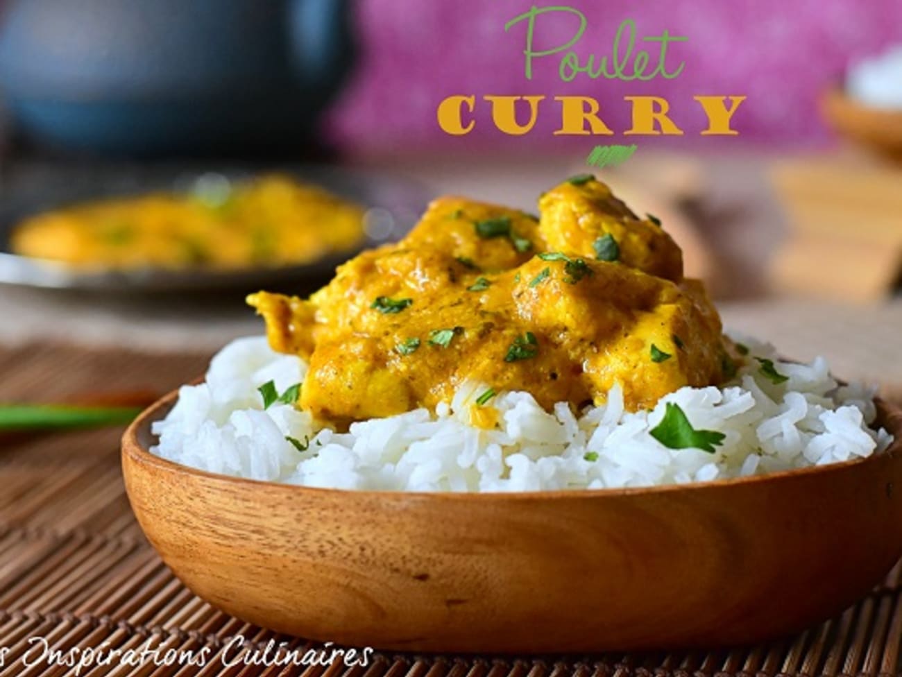 Nouilles de riz au poulet sauce curry facile : découvrez les