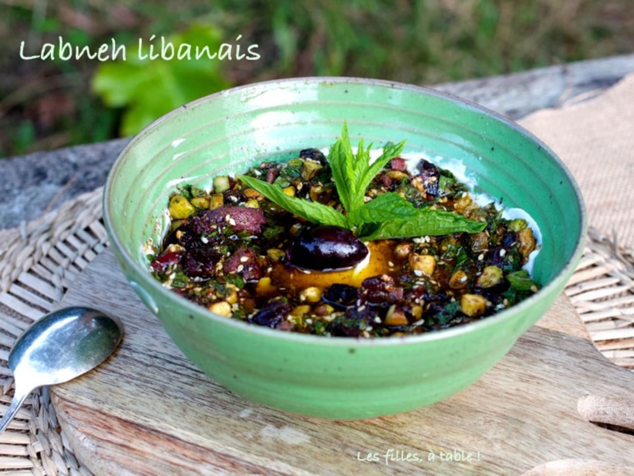 Labneh libanais Recette par Les filles, à table