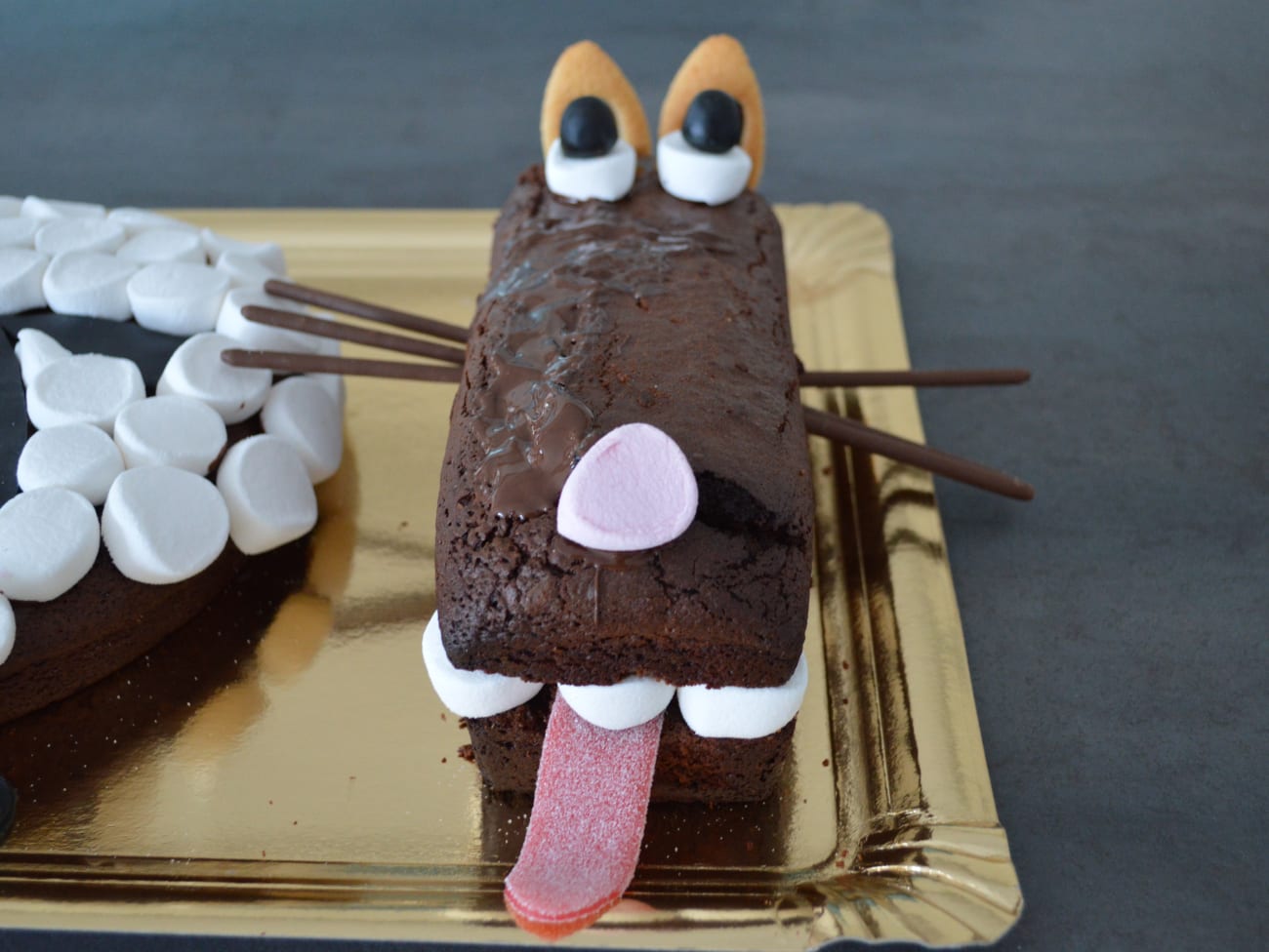 Gâteau d'anniversaire enfant le loup - Amandine Cooking