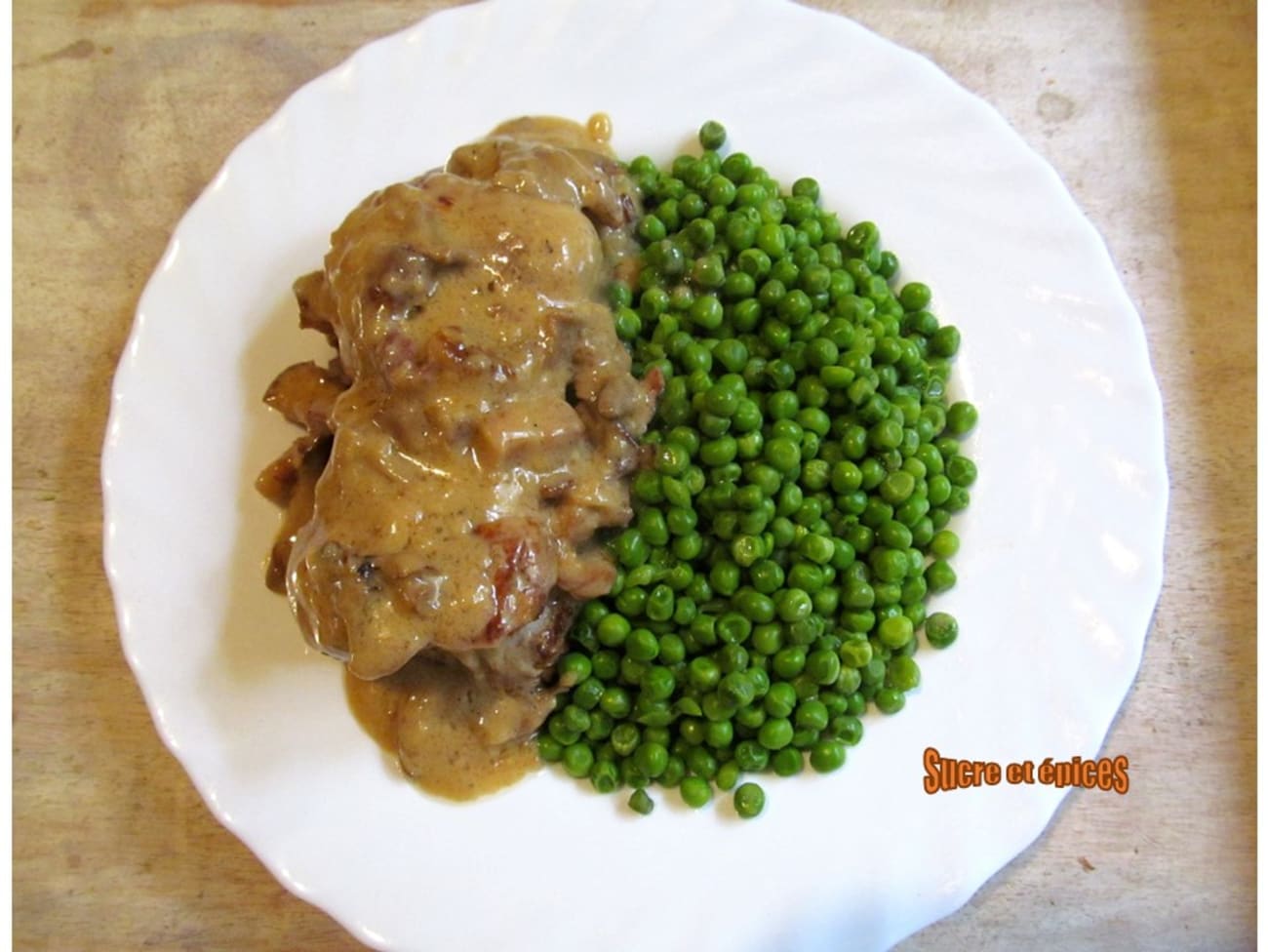 Paupiettes de dinde à la crème, aux champignons et lardons - Recette