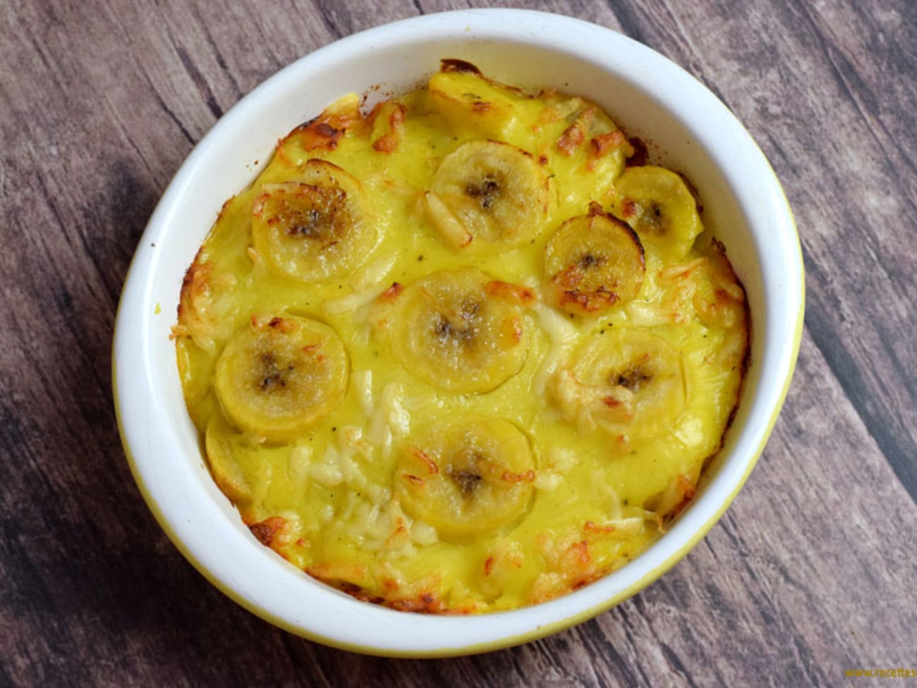 Gratin de bananes plantains Recette par Recettes du Chef
