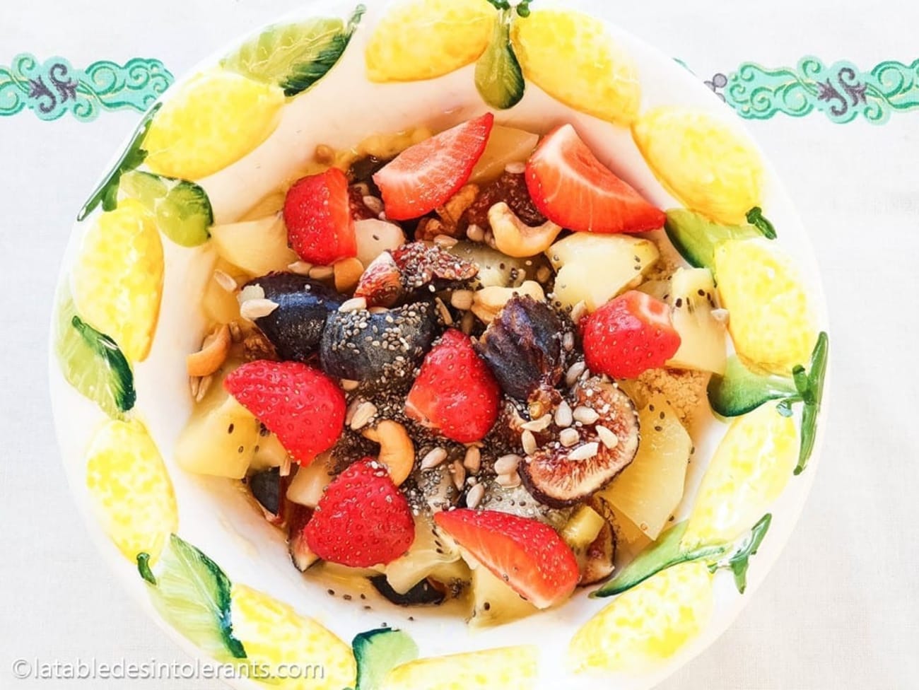 MIAM-Ô-FRUITS et conseils pour nourrir notre microbiote - Recette par