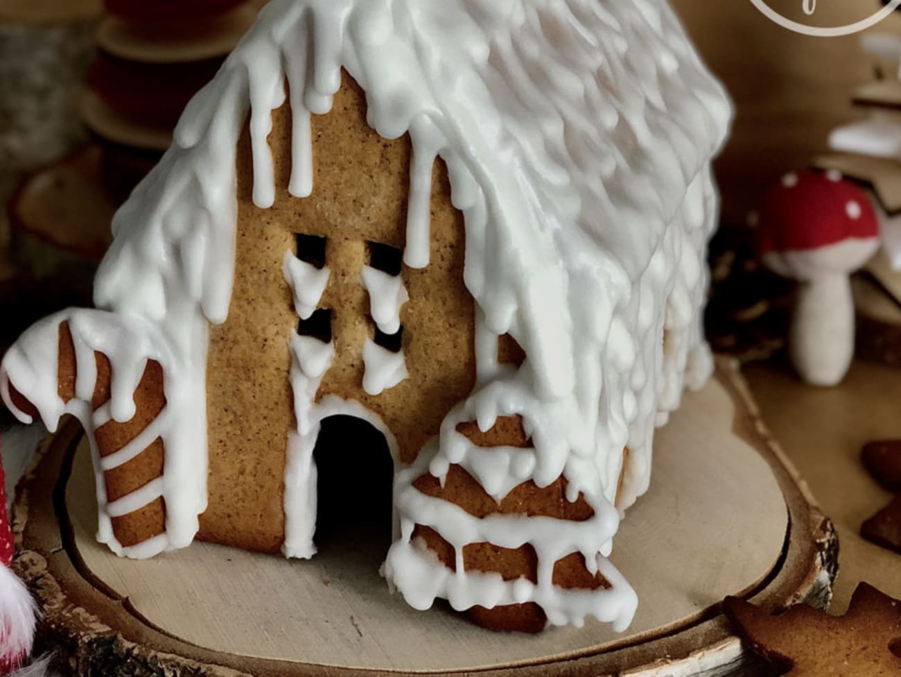 Maison pain d'épices à réaliser soi-même pour la Saint Nicolas - Recette  par Elise dit à table