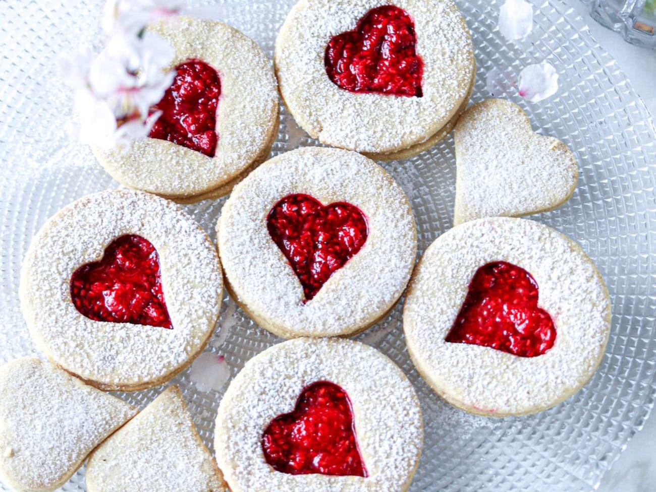 Biscuit sablé coeur St Valentin