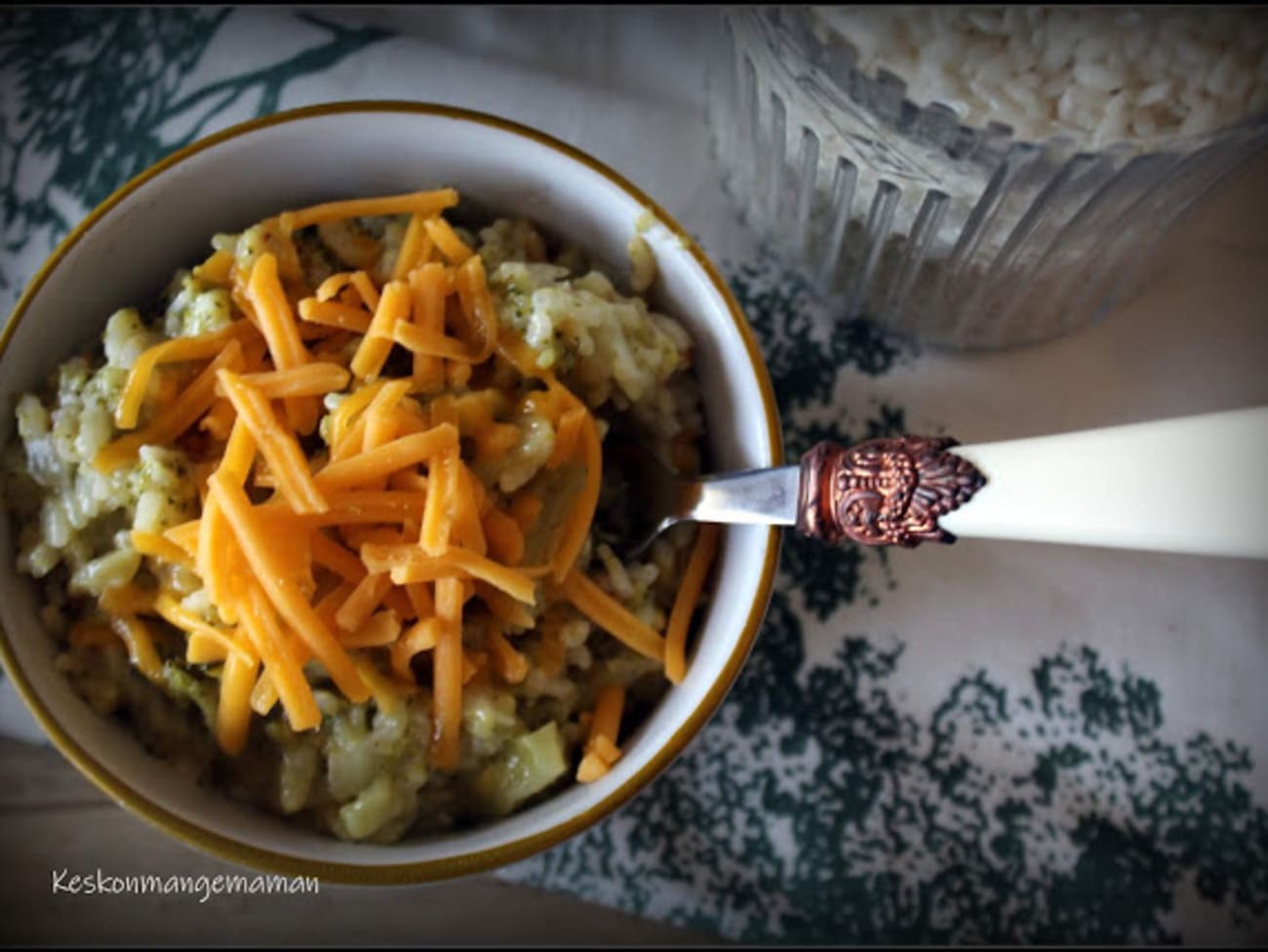 Risotto crémeux au brocoli