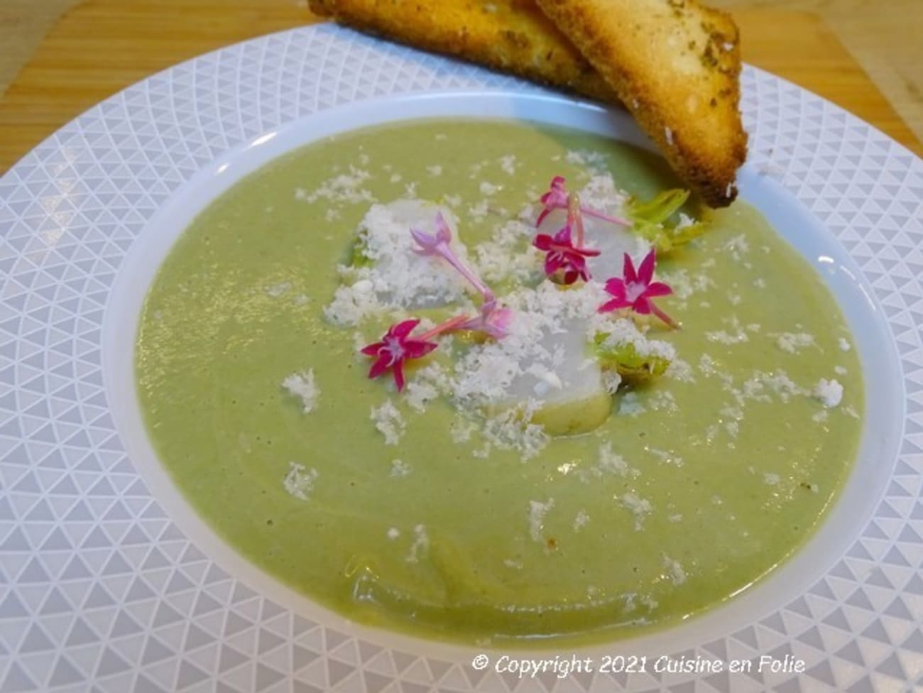 Soupe fanes chou fleur best sale