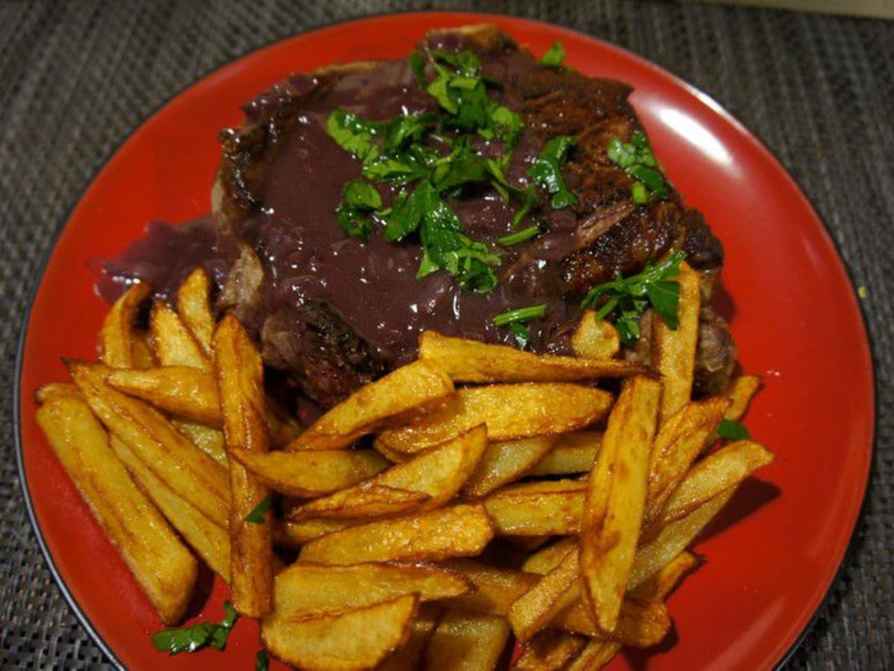 Côte de boeuf sauce bordelaise marchand de vin Recette par Chef