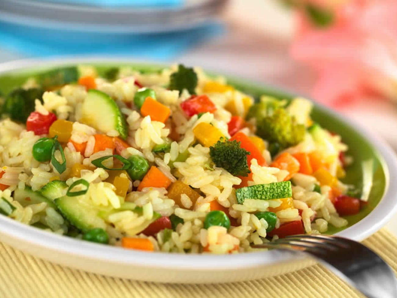 Batch Cooking  Salade de riz oriental avec légumes cuits à la vapeur et  dip & biscuits - Cookidoo® – the official Thermomix® recipe platform