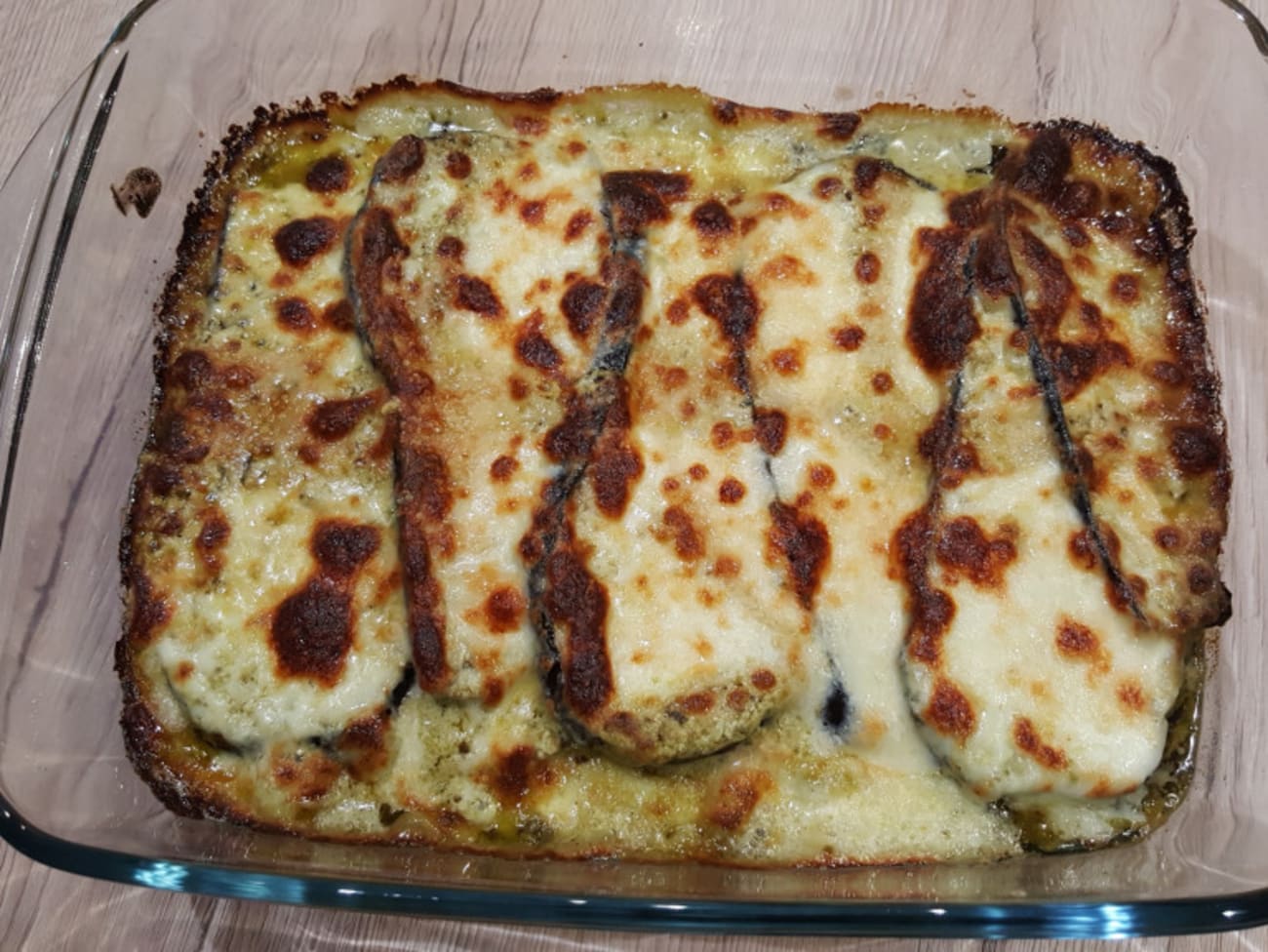 Gratin d’aubergines au pesto et à la ricotta Recette par