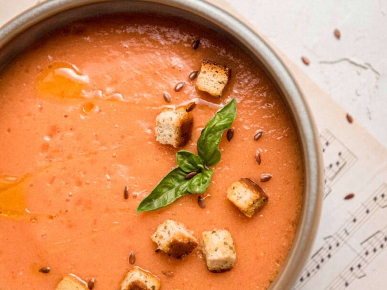 Gaspacho au melon et tomates recette ultra rapide Recette par Les