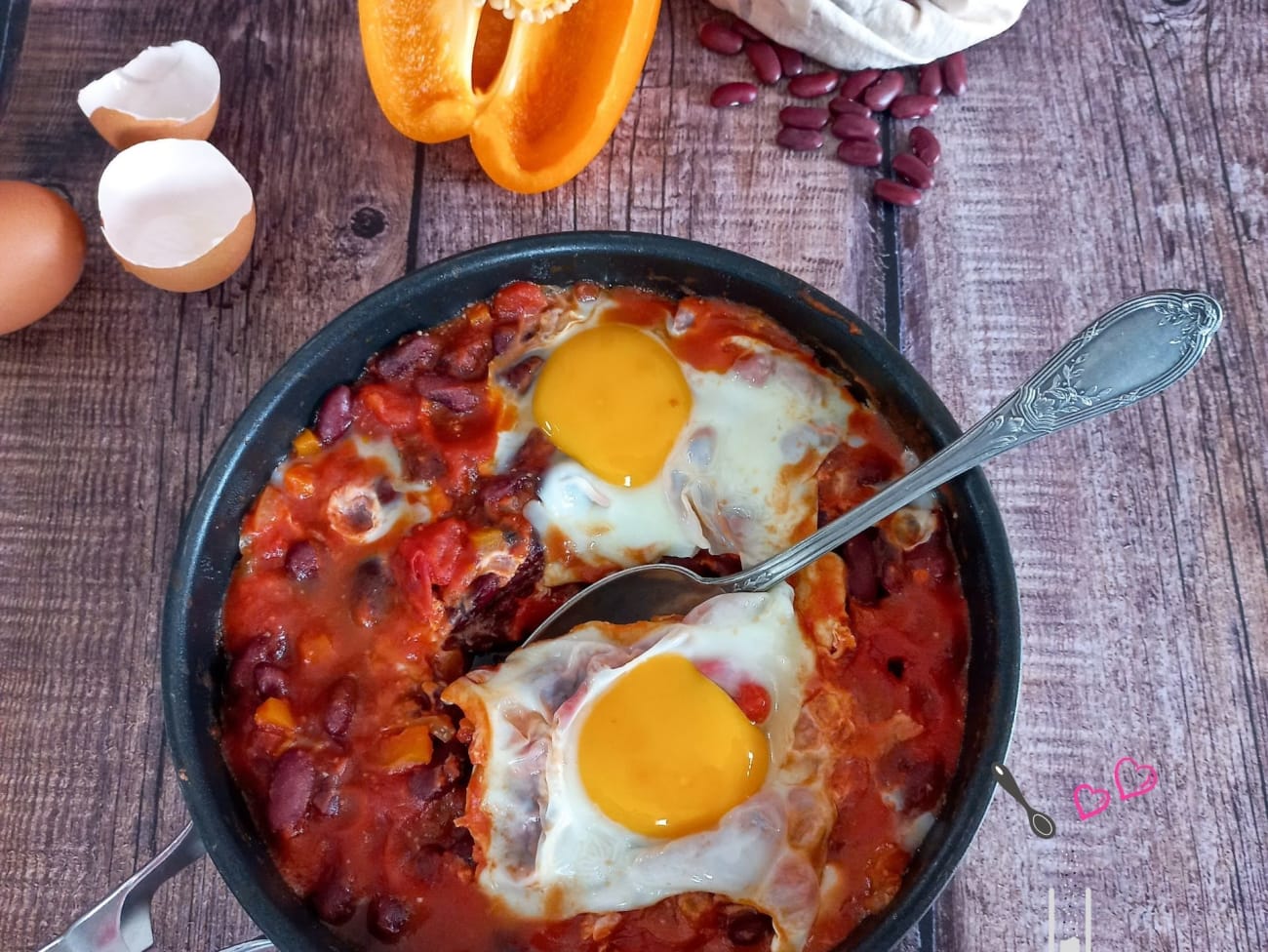 Tchatchouka aux haricots rouges rapide : découvrez les recettes de cuisine  de Femme Actuelle Le MAG