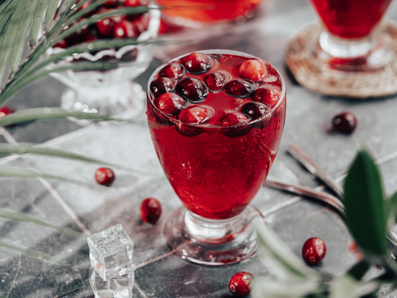 Recette jus cranberry facile (avec 3 ingredients) - Recette par