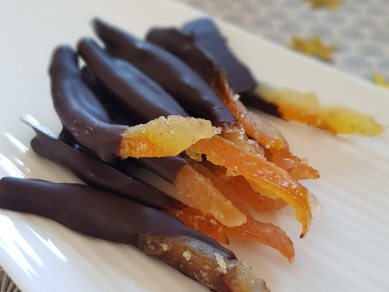 Recette des Orangettes au chocolat 